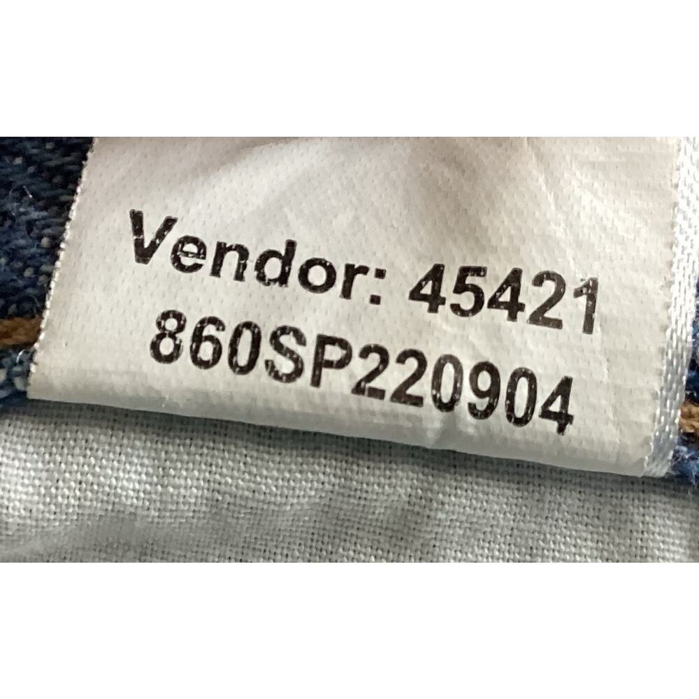 PacSun Blue Jeans with Multicolor Floral Embroidery - Picture 6 of 12
